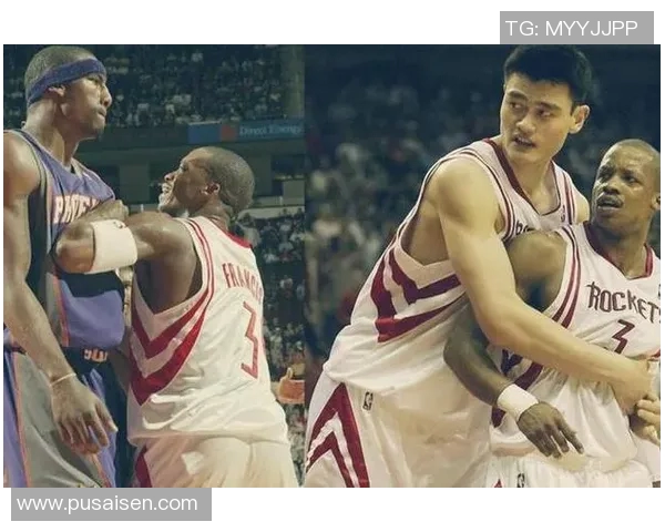 马布里与姚明重聚篮球场回忆往昔友谊与竞争的精彩瞬间